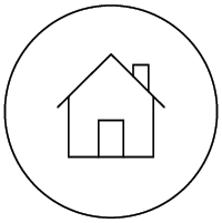 Artboard 1_6 house icon representing Private Villas