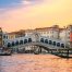 beautiful photo of Venice with a picturesque bridge