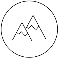 Artboard 1_9 mountain peak icon to represent Ski Vacations